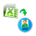 how to convert multiple contacts to vcf file from XLS format