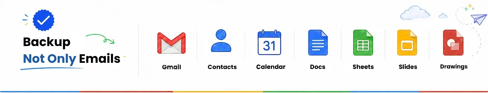 Backup Not Only Emails Features