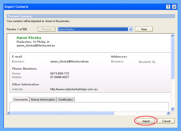 Import MS Excel Spreadsheet into Lotus Notes