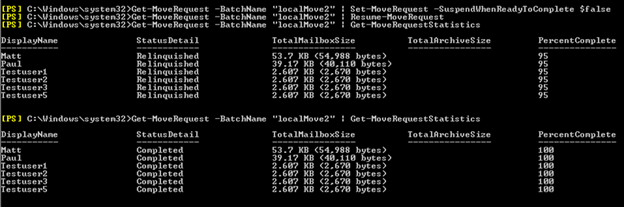 Set-MoveRequest Command