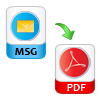 save msg emails to pdf in bulk