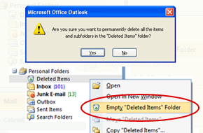 Recover Deleted Emails from Outlook