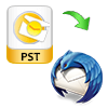 import pst to thunderbird