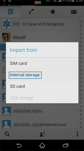 Internal Storage