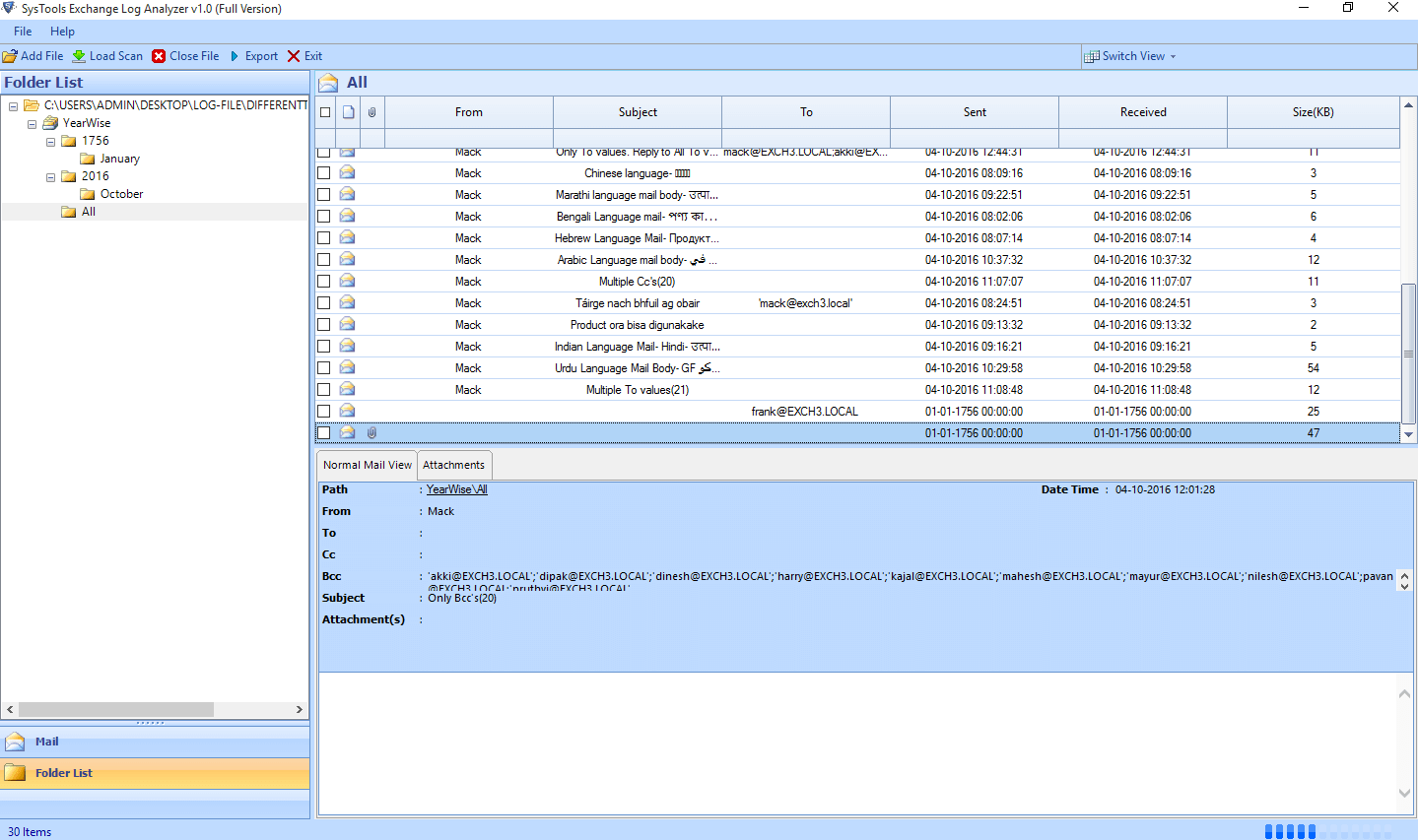 Preview Log Files