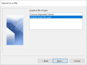 Convert Multiple MSG Files to PST Done