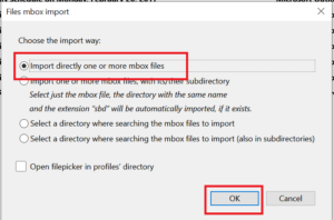 Convert Multiple MBOX to PST