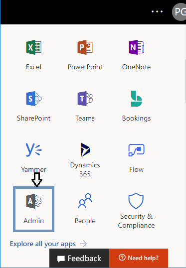 Office 365 with Admin