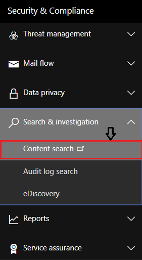Content Search to Export Office 365 Mailbox to PST