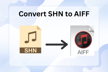 convert shn to aiff